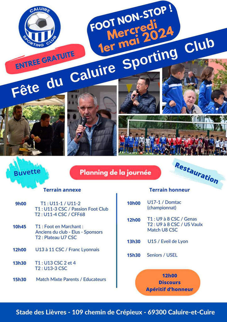 Fête du Caluire Sporting Club